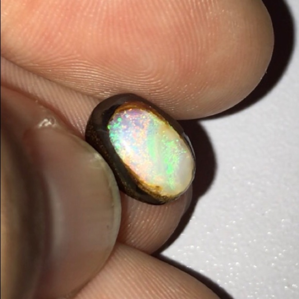 “SUNSET” CRYSTAL BOULDER OPAL